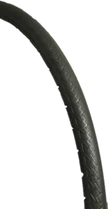 Side shot of sentinel hd tire showing smooth and grooved tread