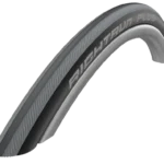 RightRun ties with shallow grooved tread