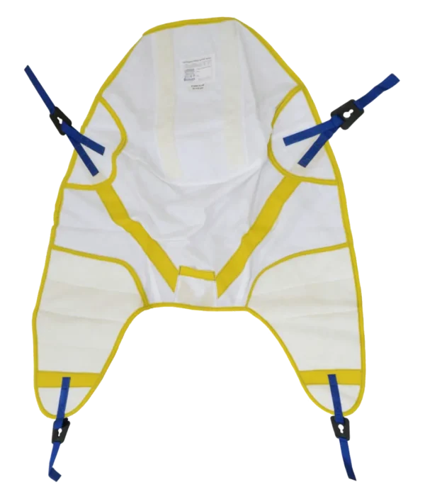 Sling laid out showing four attachment points