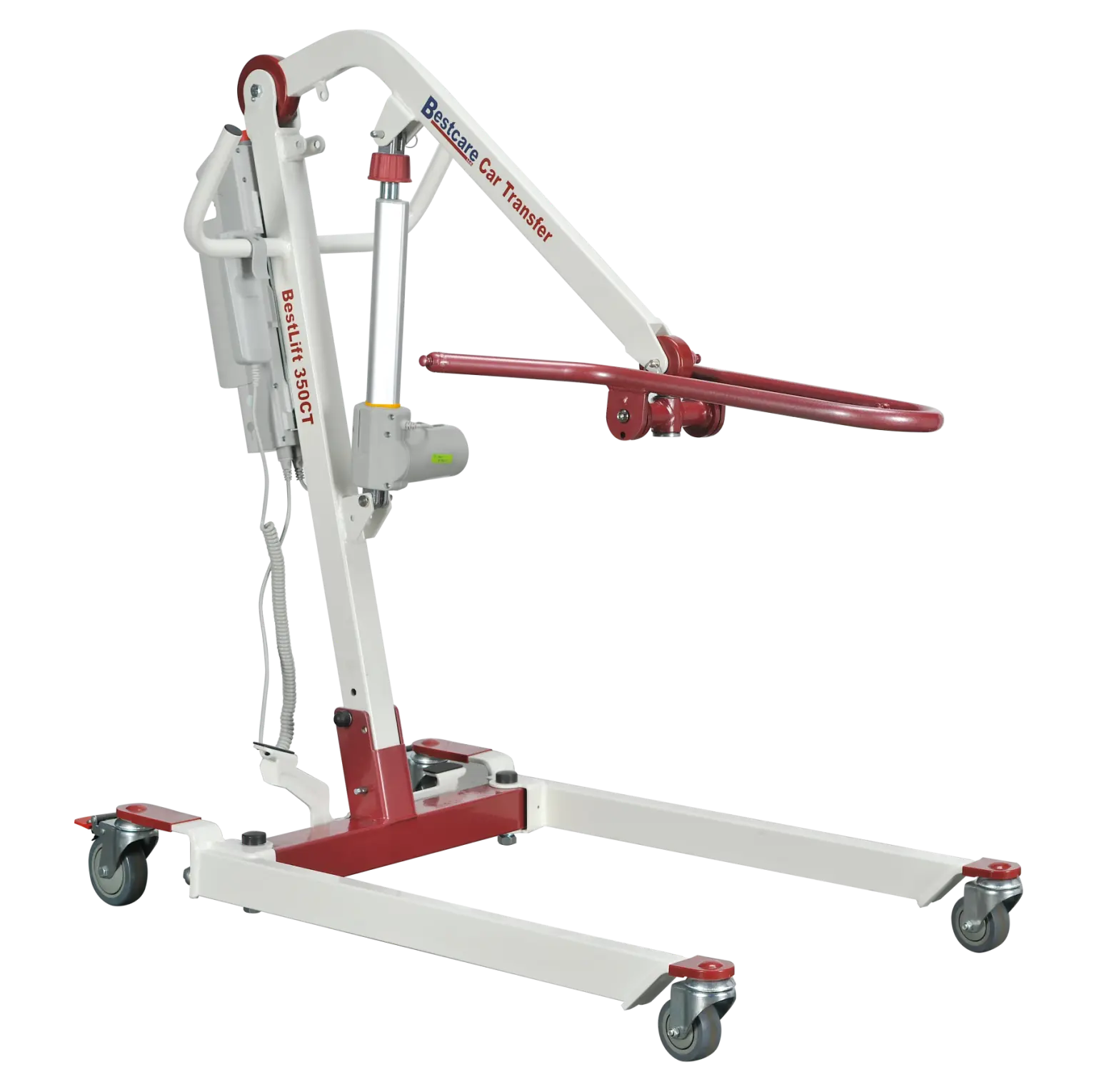 Front view of patient lift