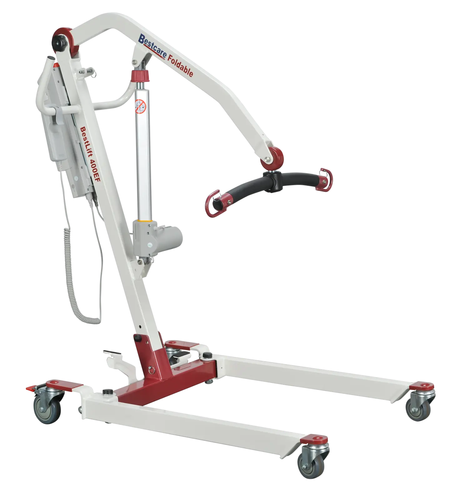 Side view of patient lift