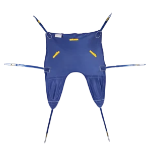 Sling laid out showing six attachment straps