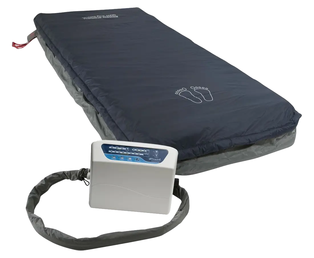 Mattress with pump
