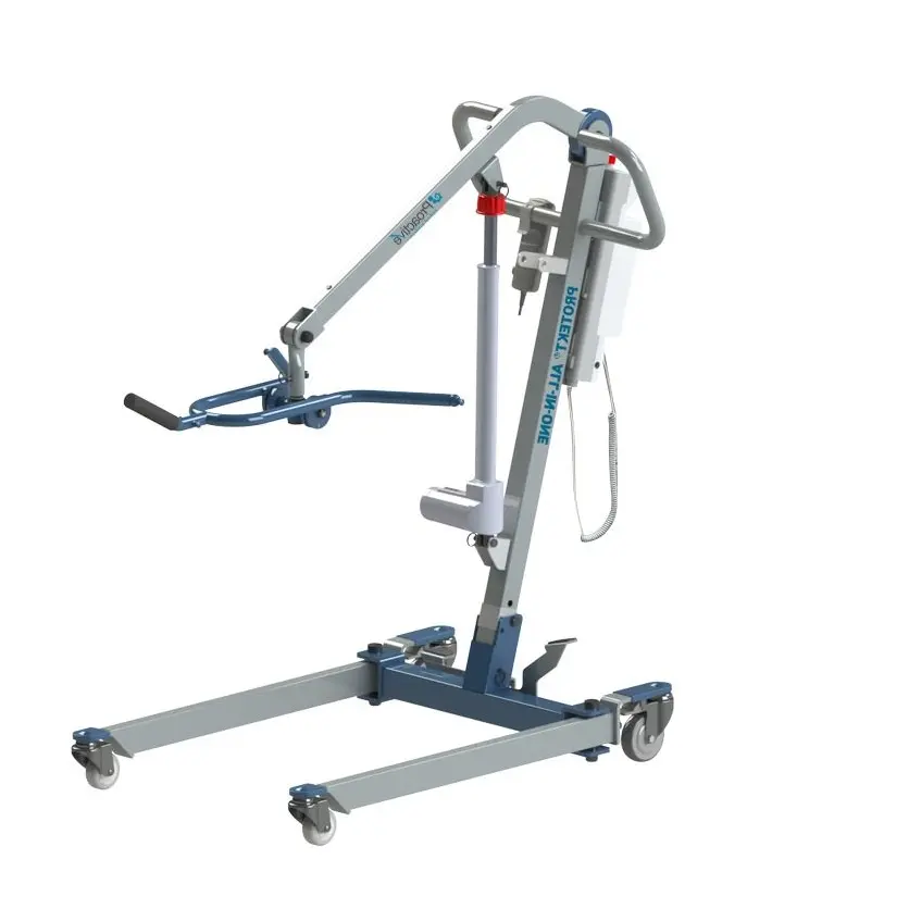 Side view of patient lift