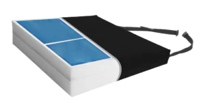 Protekt Gel Wedge cushion with dual gel compartments and nylon stretch cover
