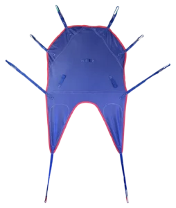 Padded sling with eight attachment points