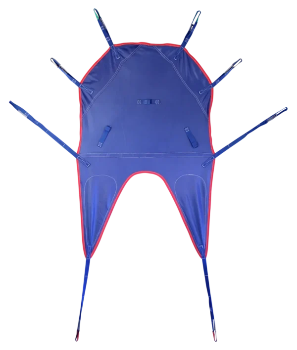 Padded sling with eight attachment points