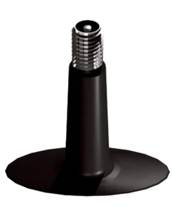 Straight threaded schrader valve stem